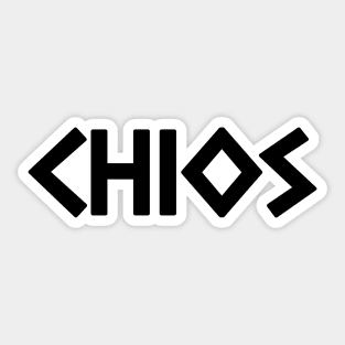 Chios Sticker